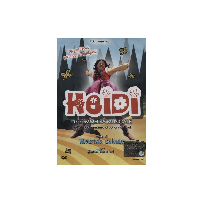 HEIDI - LA COMMEDIA MUSICALE (2 DVD) (2011) REGIA MAURIZIO COLOMBI