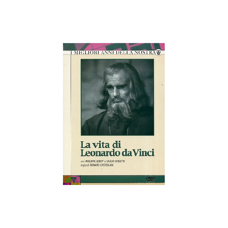 VITA DI LEONARDO DA VINCI (LA) (3 DVD) TV - SERIE,FILM - DRAMMATICO (ITA,ESP1971) RENATO C