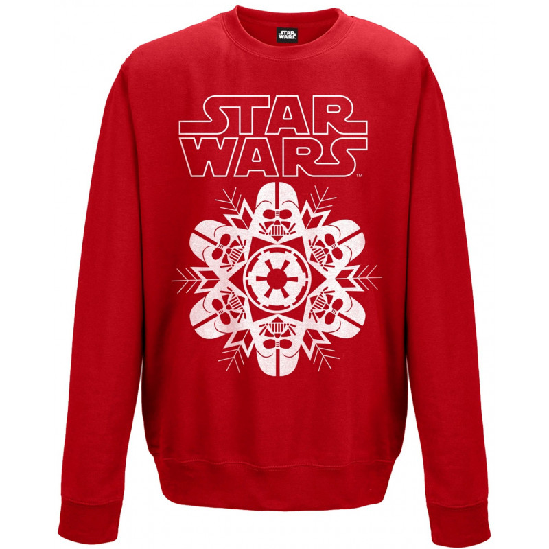 STAR WARS VADER SNOWFLAKE (RED)