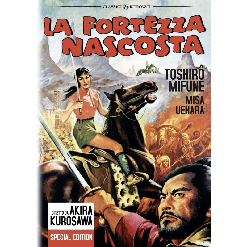 LA FORTEZZA NASCOSTA - DVD REGIA AKIRA KUROSAWA