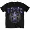 AC/DC T-SHIRT  S BLACK UNISEX  ELECTRIC