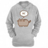 PUSHEEN HI/BYE (GREY)