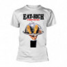 COMIC STRIP PRESENTS EAT THE RICH (WHITE) TS