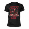 MOTLEY CRUE UNISEX TEE: TOO FAST CYCLE (LARGE)