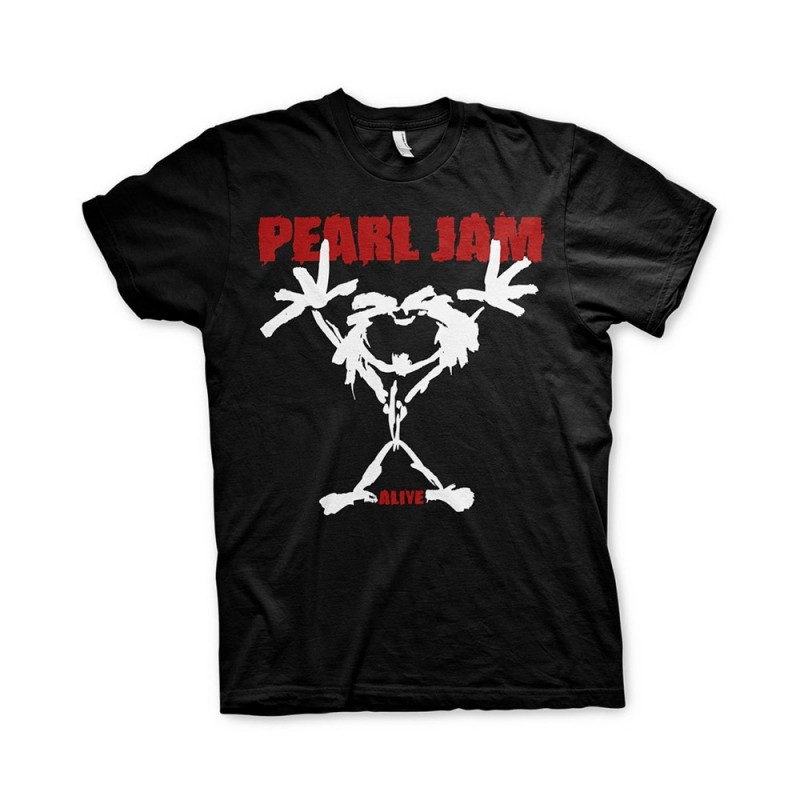 PEARL JAM STICKMAN TSFB BLACK