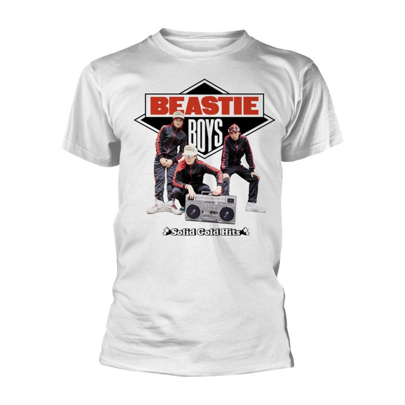 BEASTIE BOYS SOLID GOLD HITS (WHITE) TS