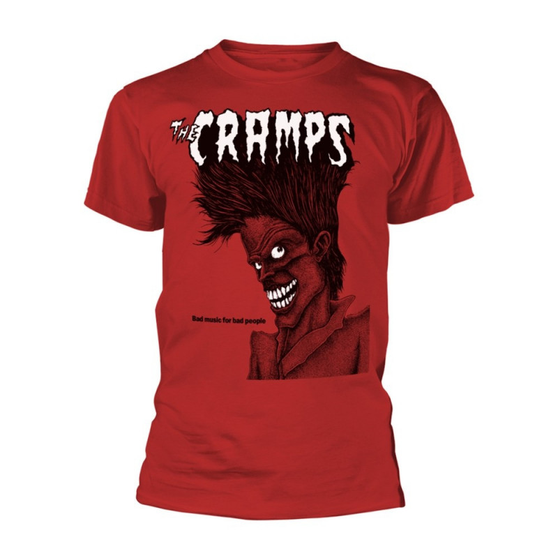 CRAMPS, THE BAD MUSIC FOR BAD PEOPLE (RED)