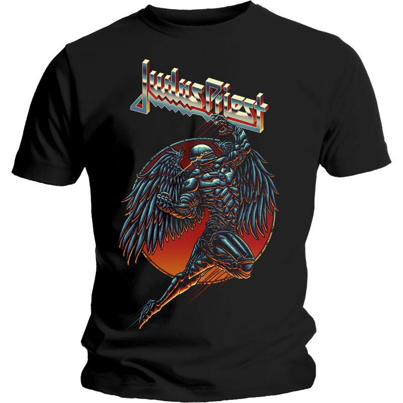 JUDAS PRIEST MEN'S TEE: BTD REDEEMER (X-LARGE)