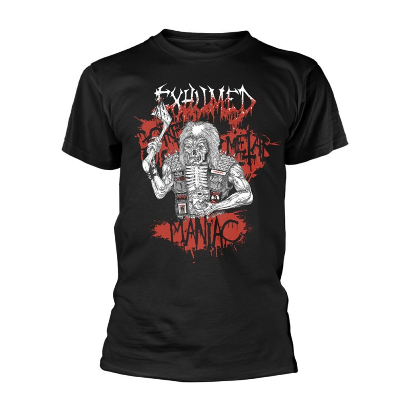 EXHUMED GORE METAL MANIAC (BLACK) TS