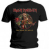 IRON MAIDEN MEN'S TEE: BOOK OF SOULS EDDIE CIRCLE (XX-LARGE) BLACK MENS TEE