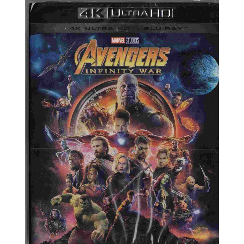 UHD AVENGERS - INFINITY WAR -4K VENDITA