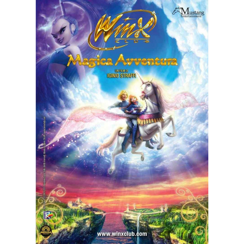 WINX CLUB - MAGICA AVVENTURA - DVD       REGIA IGINIO STRAFFI