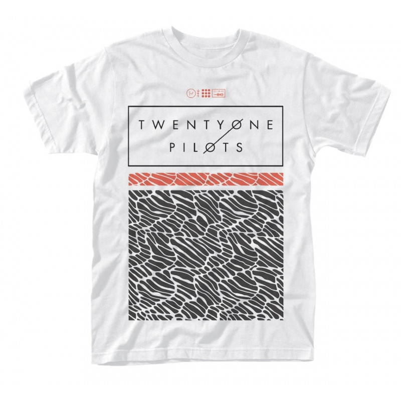 TWENTY ONE PILOTS SCALE PATTERN STRIP (WHITE)