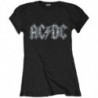 AC/DC LADIES EMBELLISHED LOGO DIAMANTE