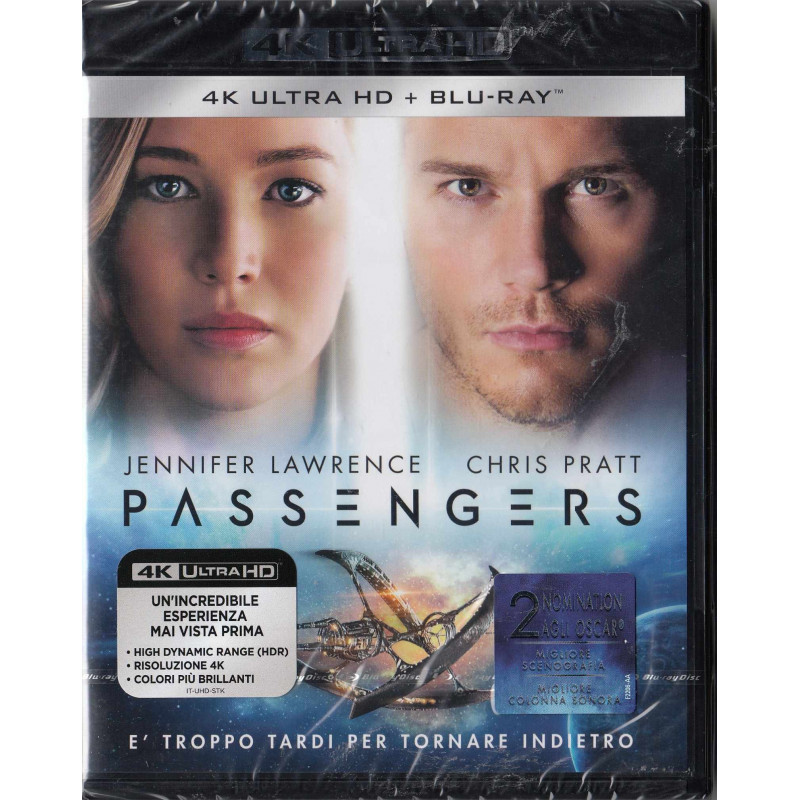 PASSENGERS (4K UHD + BLU-RAY) (2 DISCHI)