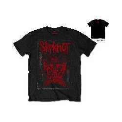 SLIPKNOT T-SHIRT  M BLACK UNISEX  DEAD EFFECT