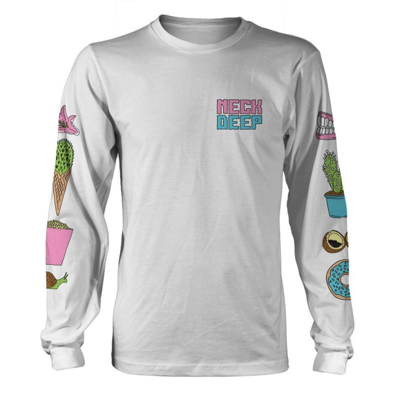 NECK DEEP IN BLOOM (WHITE)