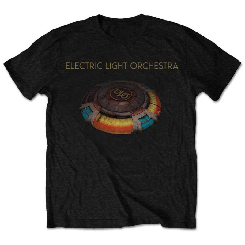 ELECTRIC LIGHT ORCHESTRA MBS ALBUM MENS BLK T SHIRT: X LARGE