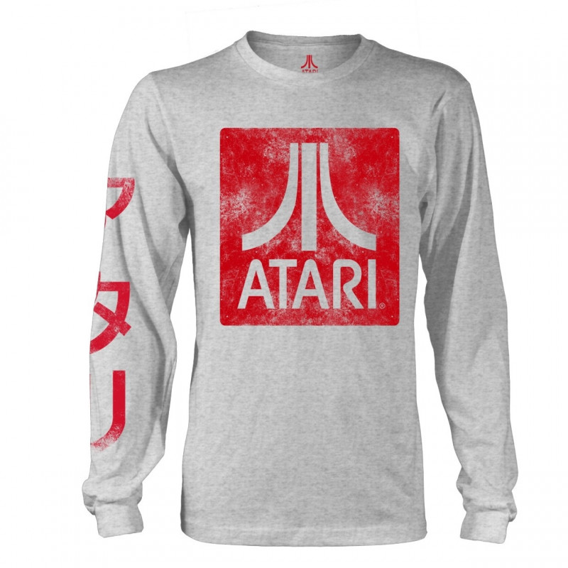 ATARI BOX LOGO GREY