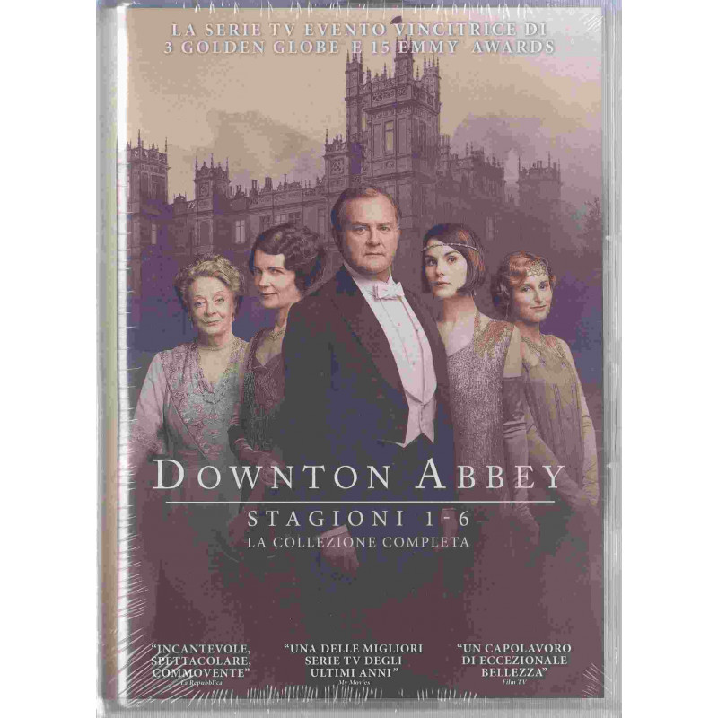 DOWNTON ABBEY COLLEZIONE COMPLETA STAGIONE 1-6 - GOLD EDITION (24 DISCHI)