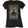 PINK FLOYD LADIES TEE: CARNEGIE HALL POSTER (MEDIUM)