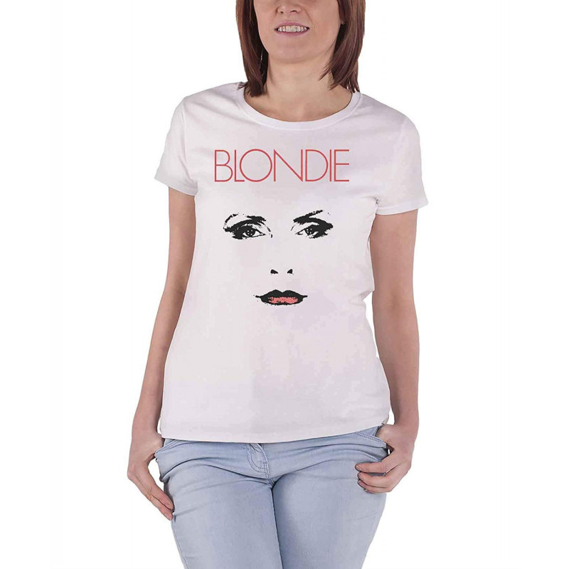 BLONDIE LADIES TEE: STAREDOWN (LARGE)