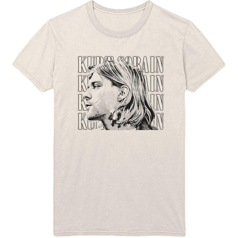 KURT COBAIN UNISEX TEE: CONTRAST PROFILE (XX-LARGE)