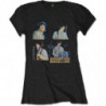 THE BEATLES LADIES TEE: SHEA STADIUM SHOTS (SMALL)