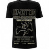 LED ZEPPELIN UNISEX TEE: TSRTS WORLD PREMIER (XX-LARGE)