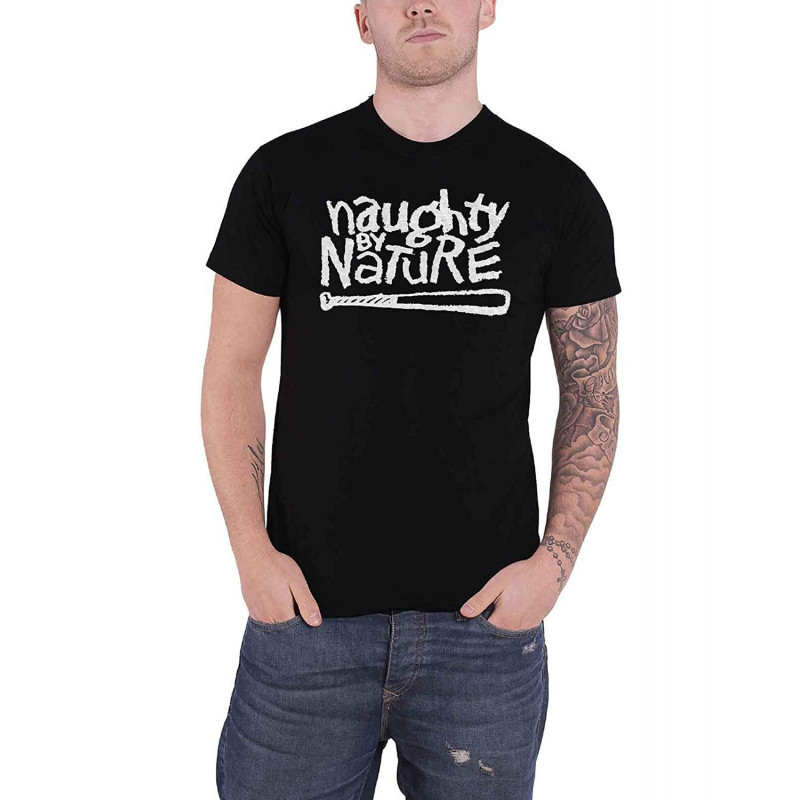 NAUGHTY BY NATURE UNISEX TEE: OG LOGO (MEDIUM)