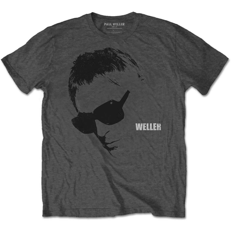 PAUL WELLER UNISEX TEE: GLASSES PICTURE (MEDIUM)