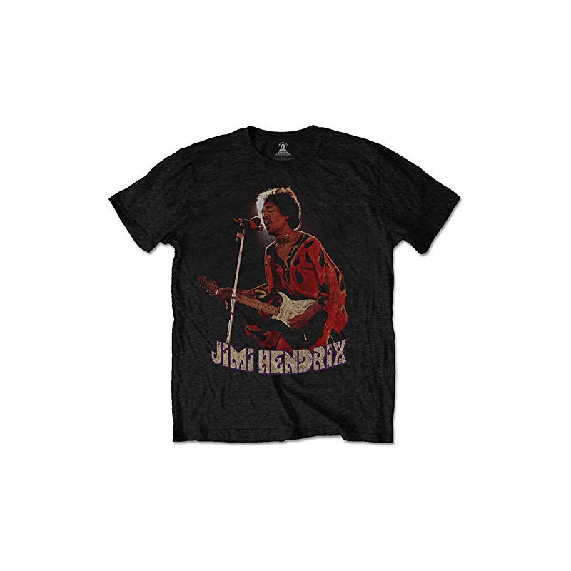 JIMI HENDRIX UNISEX TEE: ORANGE KAFTAN (X-LARGE)