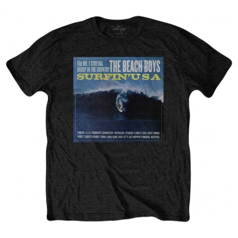 THE BEACH BOYS UNISEX TEE: SURFIN' USA (SMALL)