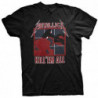 METALLICA UNISEX TEE: KILL 'EM ALL (BACK PRINT) (SMALL)