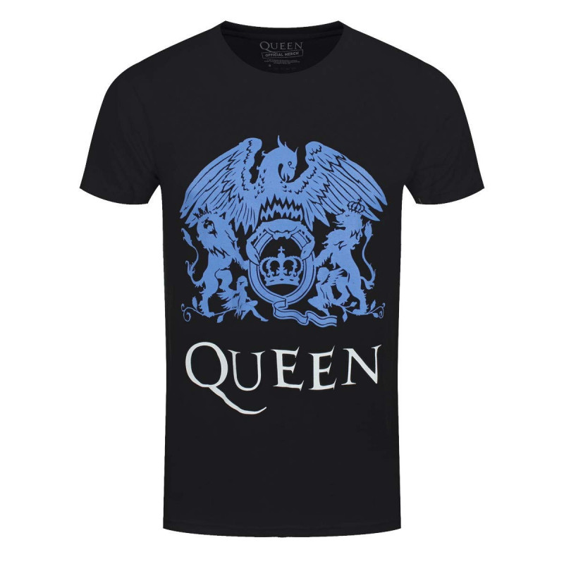 QUEEN UNISEX TEE: BLUE CREST (XX-LARGE)