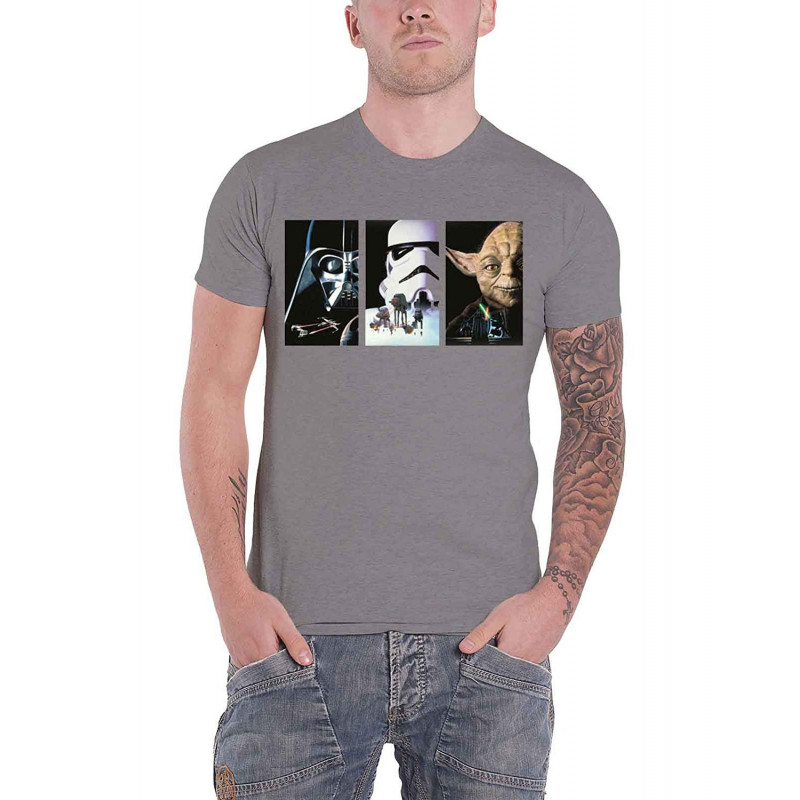 STAR WARS UNISEX TEE: TRI VHS ART (XX-LARGE)