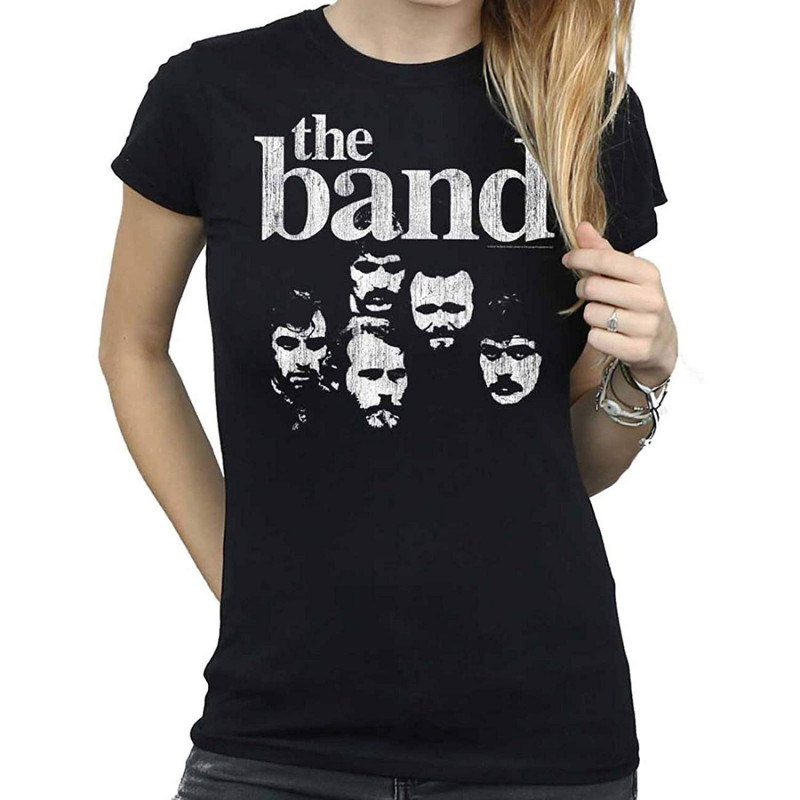 THE BAND LADIES TEE: HEADS (MEDIUM)