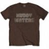 MUDDY WATERS UNISEX TEE: ELECTRIC MUD VINTAGE (LARGE)