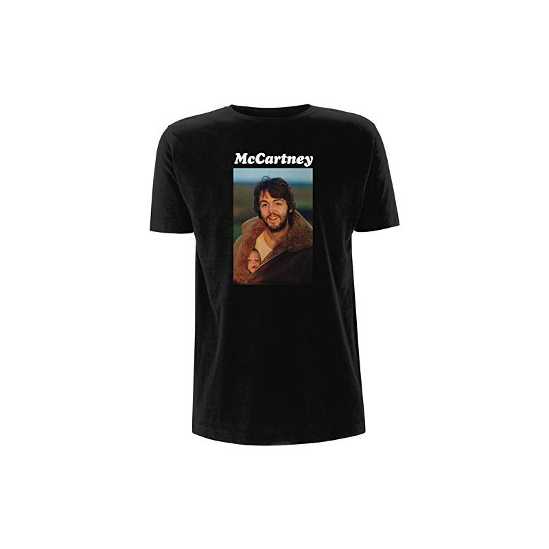 PAUL MCCARTNEY UNISEX TEE: MCCARTNEY PHOTO (LARGE)