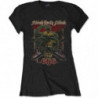 BLACK SABBATH LADIES TEE: BLOODY SABBATH 666 (LARGE)