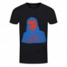 POST MALONE UNISEX TEE: RED & BLUE PHOTO (XX-LARGE)