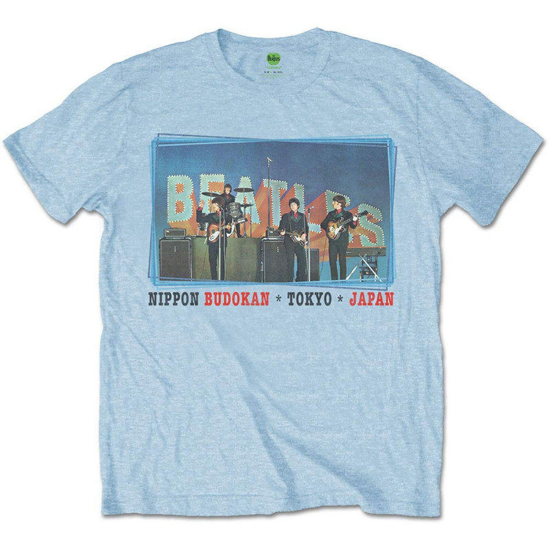 THE BEATLES UNISEX TEE: NIPPON BUDOKAN (X-LARGE)