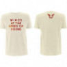 PAUL MCCARTNEY UNISEX TEE: WINGS AT THE SPEED OF SOUND (BACK PRINT) (LARGE)