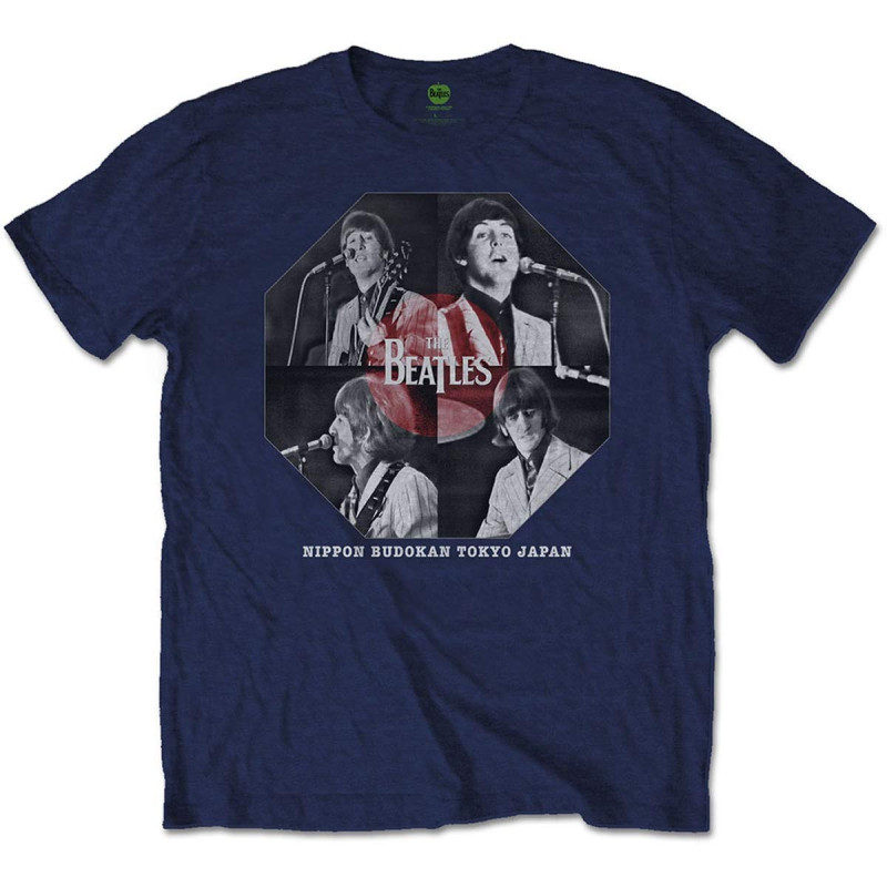 THE BEATLES UNISEX TEE: BUDOKAN OCTAGON (X-LARGE)