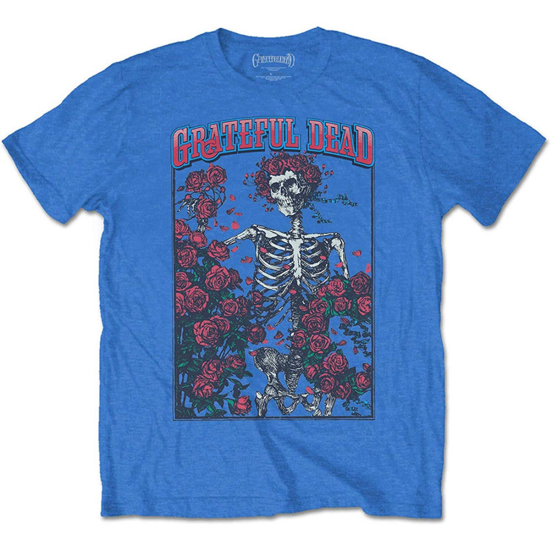 GRATEFUL DEAD UNISEX TEE: BERTHA & LOGO (MEDIUM)