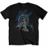 ROD STEWART UNISEX TEE: SCRIBBLE PHOTO (LARGE)