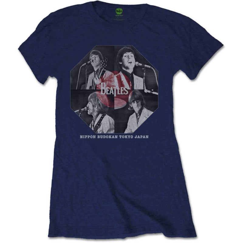 THE BEATLES LADIES TEE: BUDOKAN OCTAGON (XX-LARGE)