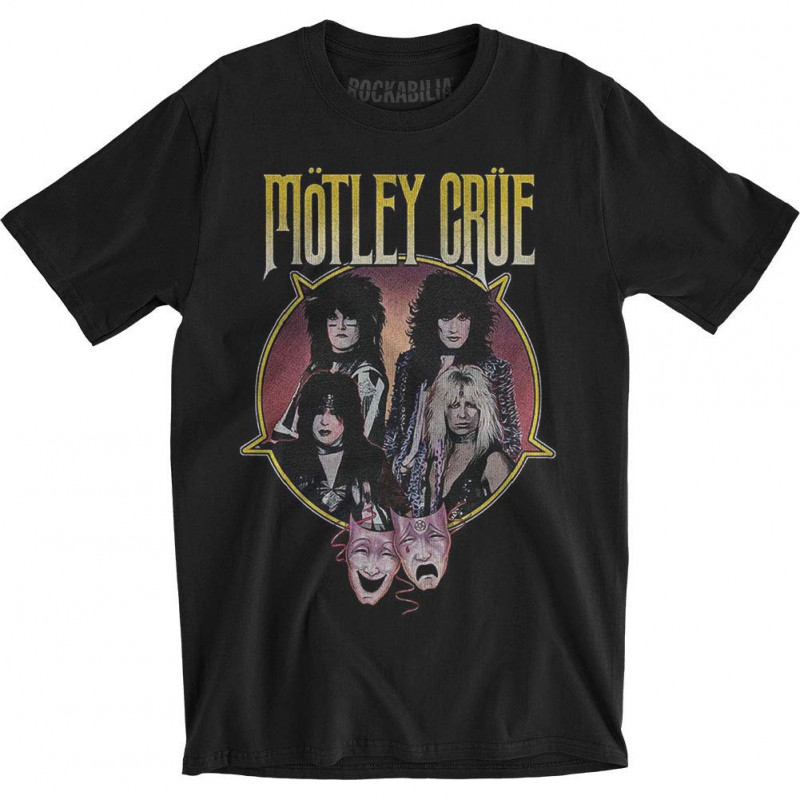 MOTLEY CRUE UNISEX TEE: THEATRE PENTAGRAM (X-LARGE)