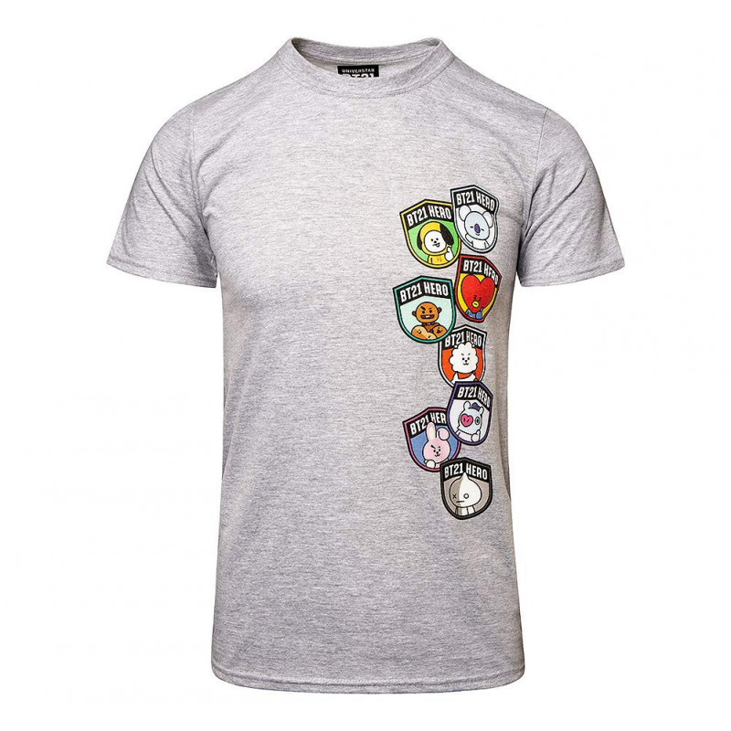 B21 UNISEX TEE: BADGES (LARGE)