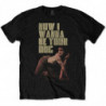 IGGY & THE STOOGES UNISEX TEE: WANNA BE YOUR DOG (MEDIUM)